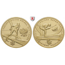 Polen, 3. Republik, 200 Zlotych 2010, 13,95 g fein, PP