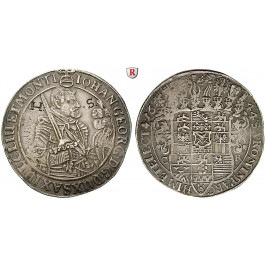 Sachsen, Albertinische Linie, Johann Georg I., Taler 1644, ss-vz