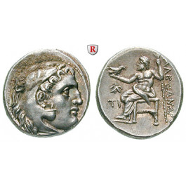 Makedonien, Königreich, Alexander III. der Grosse, Drachme 334-323 v.Chr., vz