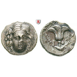 Karien - Inseln, Rhodos, Drachme 205-190 v.Chr., ss-vz