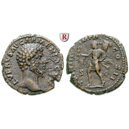 Römische Kaiserzeit, Lucius Verus, As 164, ss+