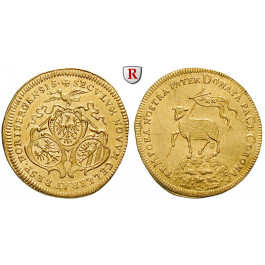 Nürnberg, Stadt, Dukat 1700, 3,44 g fein, vz+/f.vz