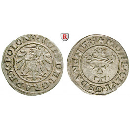 Danzig, Stadt, Schilling 1539, vz+