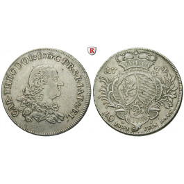 Pfalz, Kurpfalz, Karl Theodor, Konventionstaler 1772, ss+
