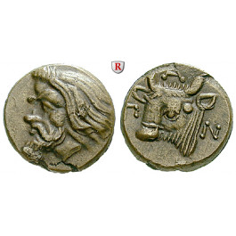 Taurische Chersones, Pantikapaion, Bronze um 300 v.Chr., vz