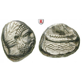 Phönizien, Arados, Stater 350-332 v.Chr., ss+