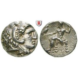 Makedonien, Königreich, Alexander III. der Grosse, Tetradrachme 317-311 v.Chr., vz