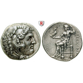 Makedonien, Königreich, Alexander III. der Grosse, Tetradrachme 336-323 v.Chr., f.vz