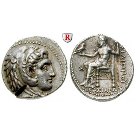 Makedonien, Königreich, Philipp III., Tetradrachme 323-317 v.Chr., vz