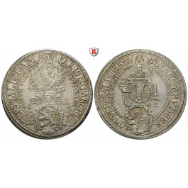 Salzburg, Bistum, Paris von Lodron, Reichstaler 1638, f.vz