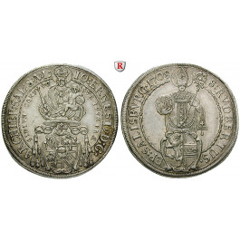 Salzburg, Bistum, Johann Ernst von Thun und Hohenstein, Reichstaler 1708, vz