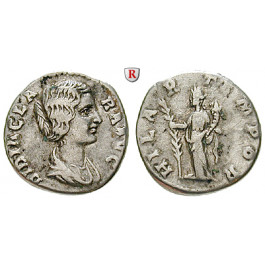 Römische Kaiserzeit, Didia Clara, Tochter des Didius Julianus, Denar nach 193, ss