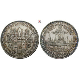 Münster, Bistum, Christoph Bernhard von Galen, Reichstaler 1661, f.st