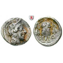 Attika, Athen, Triobol 454-404 v.Chr., ss-vz