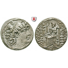 Syrien, Königreich der Seleukiden, Philippos Philadelphos, Tetradrachme, vz