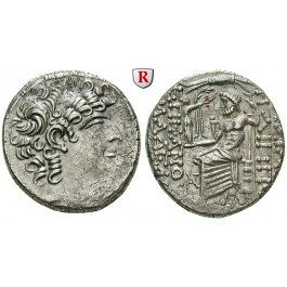 Syrien, Königreich der Seleukiden, Philippos Philadelphos, Tetradrachme, vz