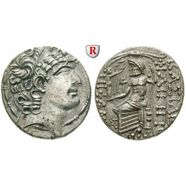 Syrien, Königreich der Seleukiden, Philippos Philadelphos, Tetradrachme, vz