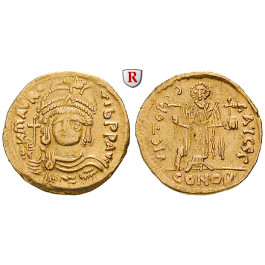 Byzanz, Mauricius Tiberius, Solidus 583-601, ss