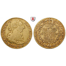 Spanien, Carlos III., 2 Escudos 1788, ss
