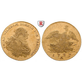 Brandenburg-Preussen, Königreich Preussen, Friedrich Wilhelm II., Friedrichs d`or 1797, ss+