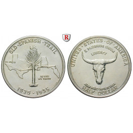 USA, 1/2 Dollar 1935, 11,25 g fein, f.st