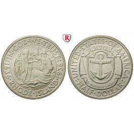 USA, 1/2 Dollar 1936, 11,25 g fein, f.st