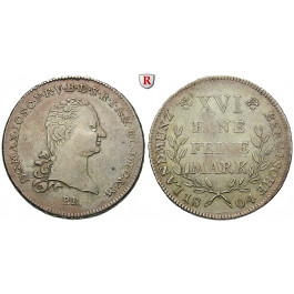 Jülich-Kleve-Berg, Großherzogtum Berg, Maximilian Joseph von Bayern, Reichstaler 1804, ss+