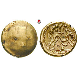 Nordgallien und Gallia Belgica, Ambiani, Stater 70-25 v.Chr., ss/ss-vz
