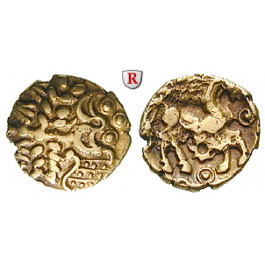 Britannien, Atrebates, 1/4 Stater 60-20 v.Chr., ss