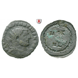 Römische Kaiserzeit, Constantius I., Caesar, Follis-Teilstück 303, s-ss
