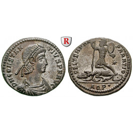 Römische Kaiserzeit, Constantius II., Bronze 348-350, st