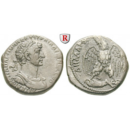 Römische Provinzialprägungen, Seleukis und Pieria, Antiocheia am Orontes, Hadrianus, Tetradrachme, f.vz