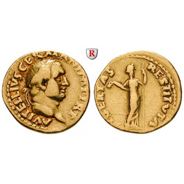 Römische Kaiserzeit, Vitellius, Aureus 69, ss