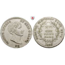 Jülich-Kleve-Berg, Großherzogtum Berg, Joachim Murat, Reichstaler 1806, ss+