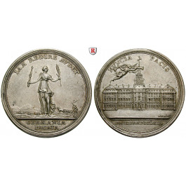 Zeitgeschehen, Silbermedaille 1763, ss-vz
