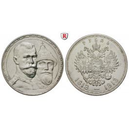 Russland, Nikolaus II., Rubel 1913, f.vz