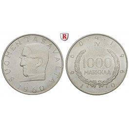 Finnland, Republik, 1000 Markkaa 1960, vz