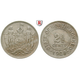Britisch-Nordborneo, 2 1/2 Cents 1920, vz
