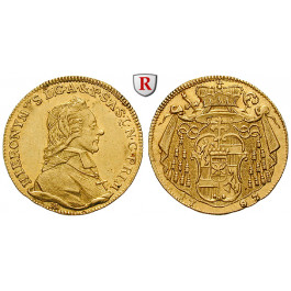 Salzburg, Bistum, Hieronymus von Colloredo, Dukat 1787, f.vz/vz+