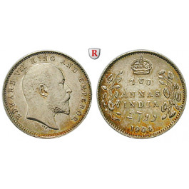 Indien, Britisch-Indien, Edward VII., 2 Annas 1897, vz