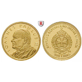 Malta, 500 Liras 2004, 1,24 g fein, PP