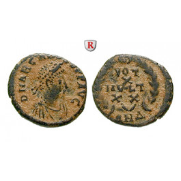 Römische Kaiserzeit, Arcadius, Bronze, ss