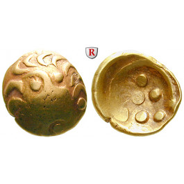 Süddeutschland, Vindelici, Regenbogenschüsselchen-Stater 150-50 v.Chr., ss+