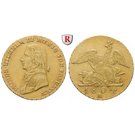Brandenburg-Preussen, Königreich Preussen, Friedrich Wilhelm III., Friedrichs d`or 1804, vz