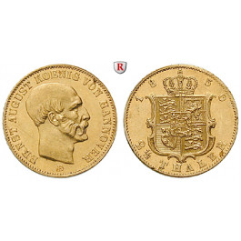 Braunschweig, Königreich Hannover, Ernst August, 2 1/2 Taler 1850, vz