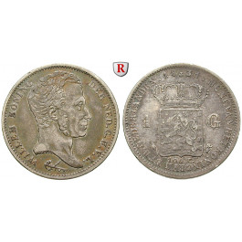 Niederlande, Königreich, Willem I., Gulden 1831, ss