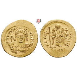 Byzanz, Justinian I., Solidus 527-565, vz-st