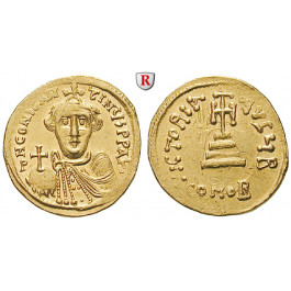 Byzanz, Constans II., Solidus 651-651, vz+