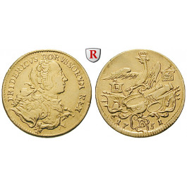 Brandenburg-Preussen, Königreich Preussen, Friedrich II., Friedrichs d`or 1751, ss/ss+