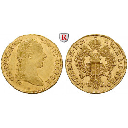 Römisch Deutsches Reich, Joseph II., Dukat 1787, 3,44 g fein, f.vz/vz